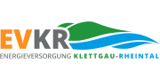 Logo der Energieversorgung Klettgau-Rheintal auf weißem Hintergrund